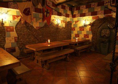 középkori lovagi étterem