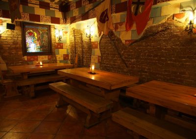 középkori lovagi étterem