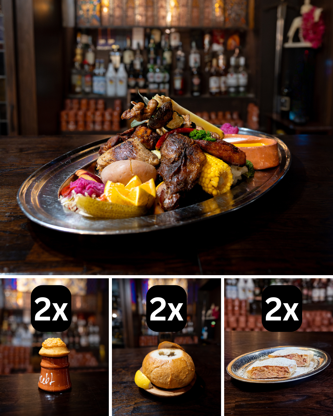 Lord's dishes for 2 persons Lord's dishes for 2 persons